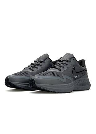 Чоловічі кросівки nike air zoom winflo 8 shield dark grey space