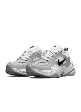 Жіночі кросівки nike m2k tekno white grey black