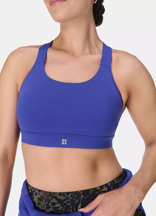 Спортивный бюстгальтер sweaty betty power средней поддержки топ с вкладышами
