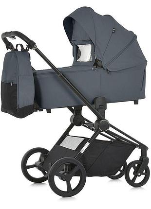 Коляска універсальная 2в1 el camino me 1091-1 persona rock gray