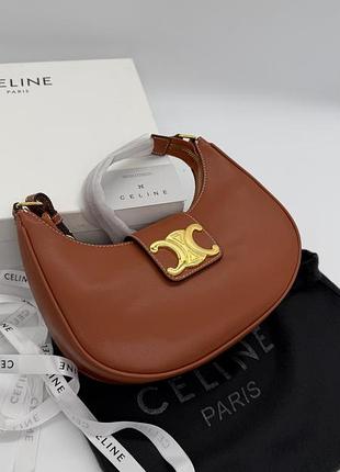 Celine ava triomphe bag leather