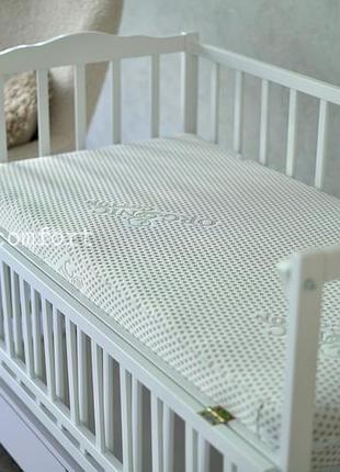 Матрас для детской кроватки baby comfort organic cotton 120*60 см