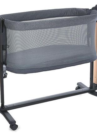 Ліжечко-манеж el camino noa me 1125-g dark gray
