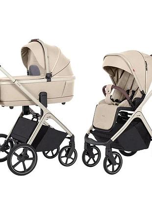 Универсальная коляска carrello vector 2 в 1 crl-6550, seashell beige