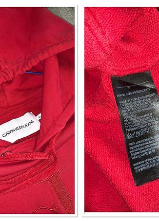 Calvin klein червоний худі 6