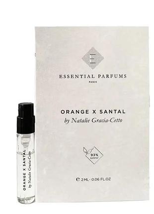 Essential parfums orange x santal парфумована вода 2 мл (пробник)