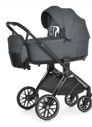 Коляска універсальна 2в1 el camino me 1124-3 prestige magnet gray