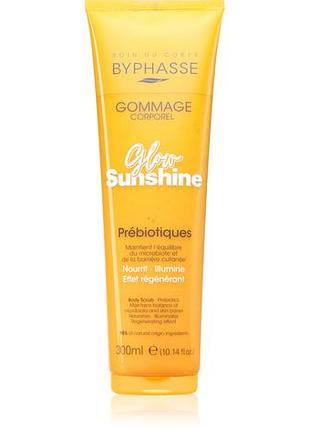 Byphasse sunshine glow скраб для тіла 300 мл