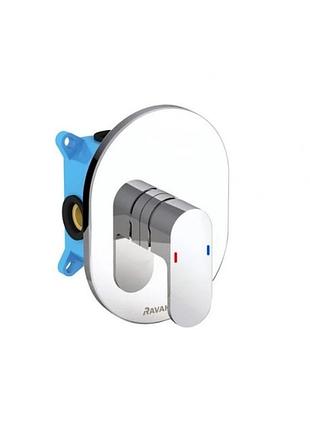 Змішувач прихованого монтажу chrome cr 066.00 без перемикача x070057