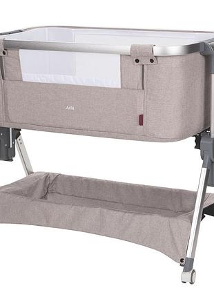 Приставная кроватка carrello aria 2 в 1 crl-16402 cream beige