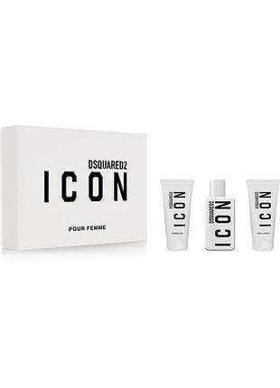 Dsquared2 icon pour femme парфумований набір