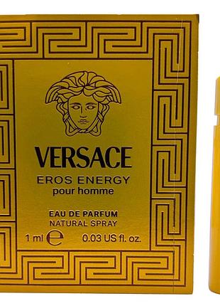 Versace eros energy pour homme парфумована вода 1 мл (пробник)