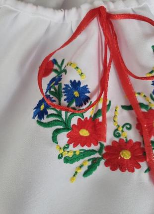 Вышиванка на девочку 2