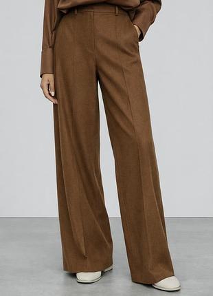 Фірмові вовняні брюки joseph alana wide-leg tailored trousers