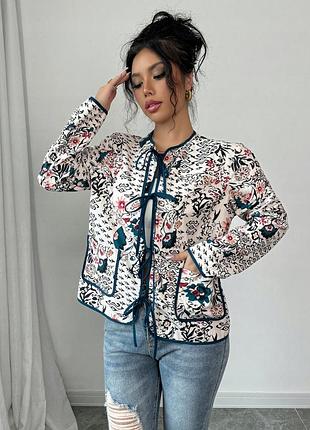 Жакет з завʼязками shein l