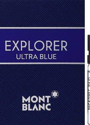 Montblanc explorer ultra blue парфумована вода 2 мл (пробник)
