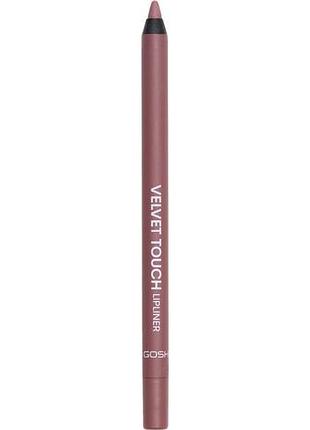 Gosh velvet touch водостійкий контурний олівець для губ 009 rose