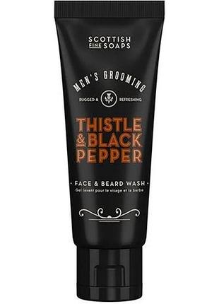 Scottish fine soaps men`s grooming thistle & black pepper засіб для вмивання 75 мл