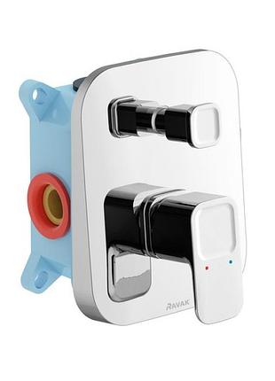 Смеситель для ванны/душу ravak 10° td 065.00 для r-box x070070
