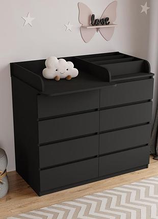 Пеленальный комод furnigrade пс-9 90х110х55см. антрацит