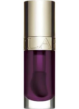 Clarins lip comfort олія для губ 10 plum