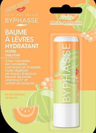 Byphasse fruity melon & propolis бальзам для губ