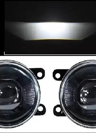 Протитуманні led фари 45w для nissan juke, qashqai, x-trail, note, murano (комплект 2-шт)