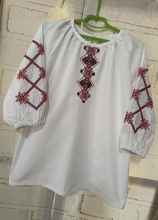 Рубашка вышиванка р.146