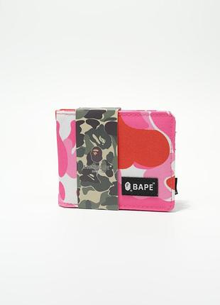 Bape гаманець чоловічий / гаманець / бейп / клатч / портмоне