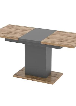 Стол розждвижной грейс дсп дуб аппалачі /графіт