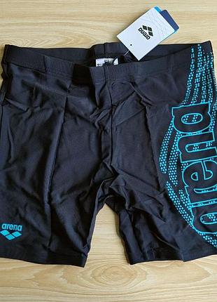 Мужские плавки боксеры джамеры arena m light mid jammer black 2
