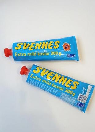 Икра трески в тюбике svennes original 300 г шведская