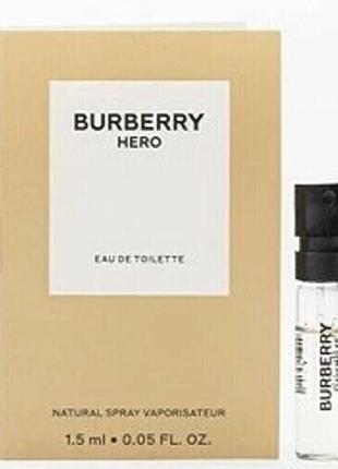 Burberry hero туалетна вода 1,5 мл (пробник)
