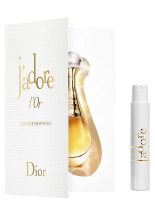 Dior j'adore l'or essence de parfum парфуми 1 мл (пробник)