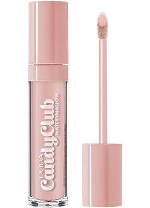 Pupa candy club watery mallow блиск для губ 001 sugared almond