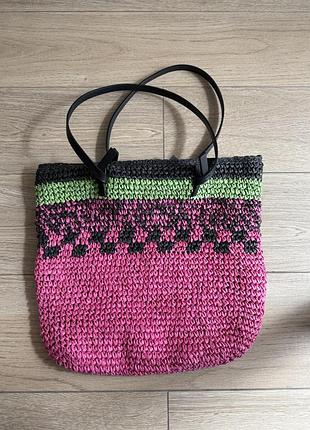 Плетена сумка шопер m&s