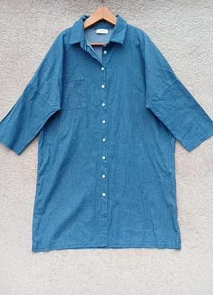 Джинсовое платье туника,р56-58💙💙💙