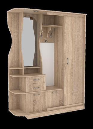 Прихожая люкс купе континент 160 дуб cонома, 400