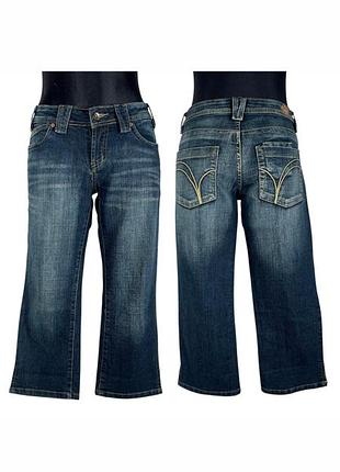 Винтажные укороченные джинсы капри jane norman vintage 2000s y2k rare 2006 года