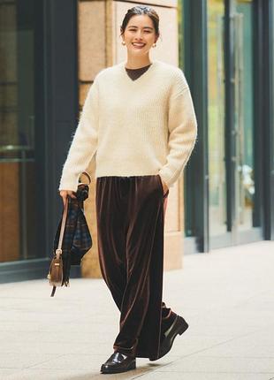 Пухнастий светр uniqlo 3