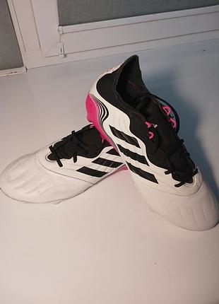 Бутсы adidas predator freak.3 l tf бело розовые 42 размер