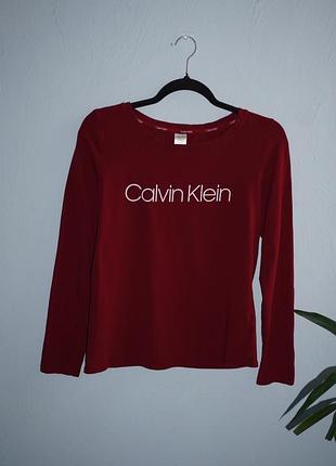 Жіночий бавовняний лонгслів calvin klein