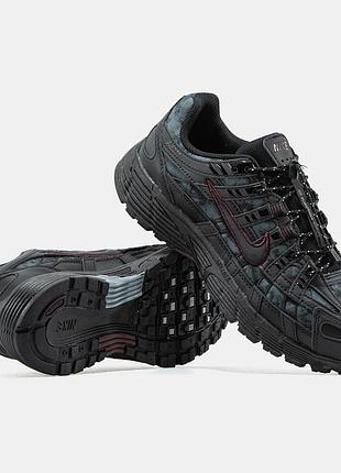Крутые кроссовки мужские nike p-6000 black reflective