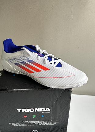 Футзалки adidas f50 club in if1345 white - розмір 45
