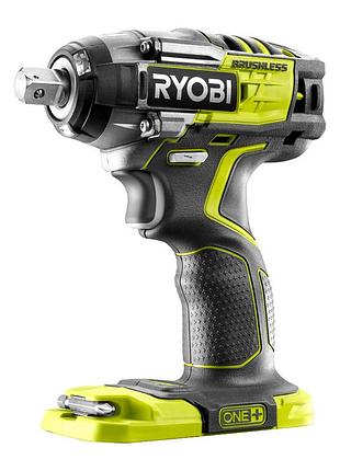 Безщеточный ударный гайковерт ryobi r18iw7-0 one+