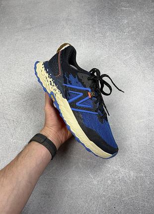 New balance fresh foam hierro v7 кросівки для бігу сині сітка оригінал легкі бігові mthiero7 45,5