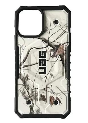 Чехол ударопрочный uag new hunter magsafe for iphone 14 plus white