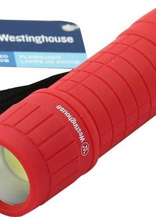 Ліхтарик westinghouse 3w cob wf87 + 3 × aaa/r03 батарейки в комплекті (червоний) ft