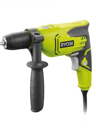 Дриль ударний електричний з посиленим патроном ryobi rpd500-g