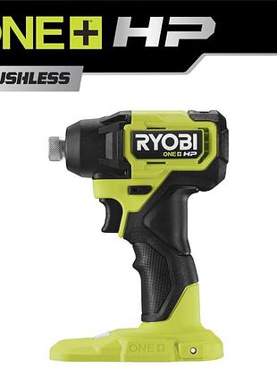 18в аккумуляторный компактный бесщеточный ударный гайковерт, ryobi rid18c-0 one+
